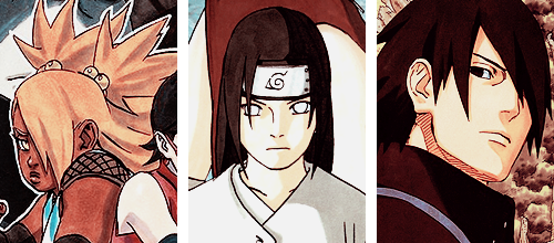 utsukushiicaps:  Naruto + Best Hairstyles 