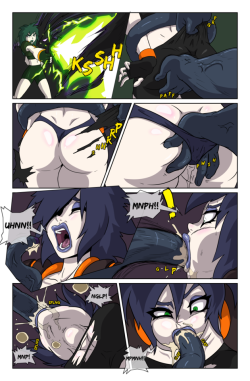 Yuumeilove:  Page 14 Aka&Amp;Hellip;A Handful Of Goth Buns, And Mouthful Of Ecotsplasmic Spunk