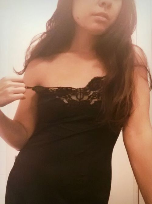 Porn photo marissalynnla:  Vintage slip