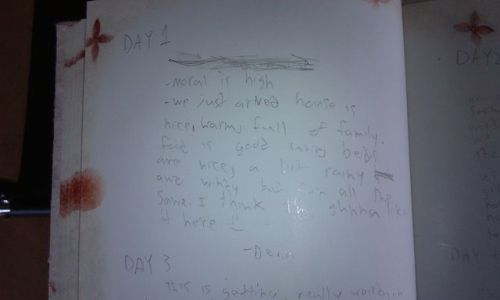 A Guy Finds These Creepy Guest-book Entries , In A Place He Was Renting At In Manzanita, Oregon. Since