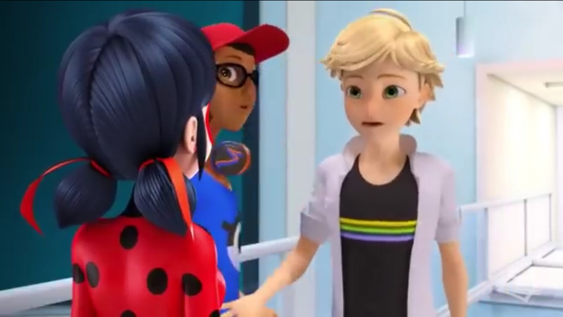 Miraculous Magic — It’s cute how different Adrien acts with Ladybug...