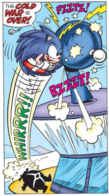 thankskenpenders:Sonic the Hedgehog singlehandedly