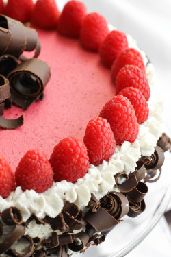 chocolateguru:   Chocolate-Raspberry Bavarian