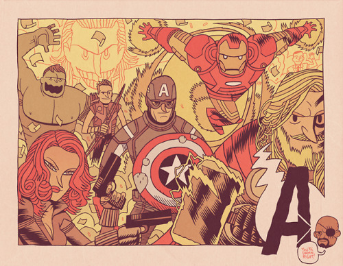 brianmichaelbendis:  The Splendid Comic Art of Dan Hipp