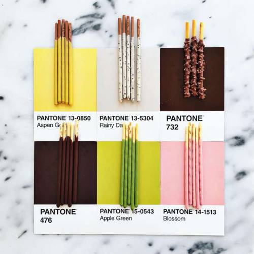 art-tension:Pantone Food – Turning colorful ingredients into appetizing Pantone colors With her