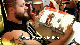 missmithen: Kevin Owens takes WWE to task for some false advertising of Sami Zayn’s
