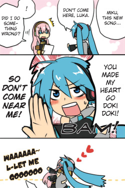 rxbd:  Opposite Effect aka. You Make My Heart Go DOKI DOKI~! UwU  Comic by: りた Translation by: knightofeclipsemoon​ Clean &amp; Typeset by: rxbd