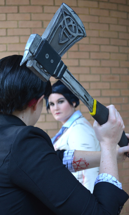 hsquaredcosplay:  Snow White & Bloody Mary Cosplay - The Wolf Among Us x Finally finished!! Phot