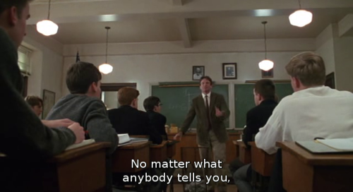 mou-eklepsan-ton-monokero:  adrakse-tin-mera:  Dead Poets Society.  Αγαπημένη ταινία. 