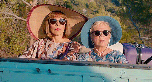 rainbowkarolina:Tanya and Rosie in Mamma Mia! Here We Go Again (2018)