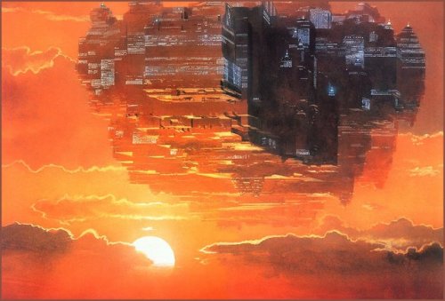 XXX moonzerotwo:  Floating City - John Harris photo