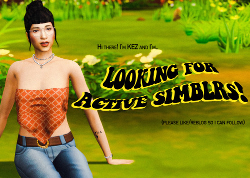 ohnokez: hi there! i’m kez! i’ve just started this simblr literally today. i’ve been playing the sim