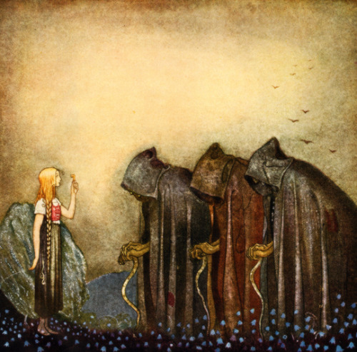 vintagegal:  The art of Swedish painter and illustrator John Bauer (June 4th, 1882 – November 20th, 1918)   Romantically Dreamy 😘❤️