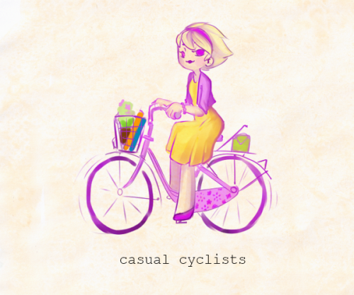 theteadrinkinghater: There are different types of cyclists