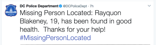 PSA: THERE IS NOT A PLAGUE OF DISAPPEARING CHILDREN IN DC