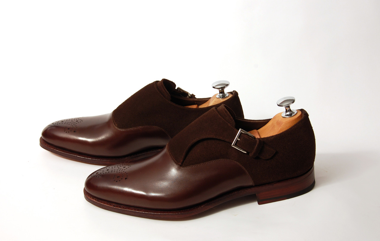 Meermin Shoes: The new Single side monk of our Linea Maestro...