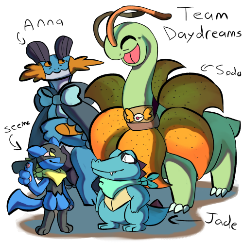 drew some of my pmd ocs!