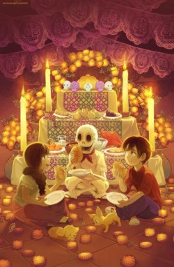 sweetblazelove:  El día de los muertos,