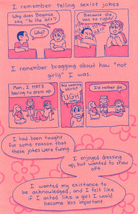 wodaro:Zine I made in December and forgot to upload here! Some thoughts about myself in elementary school.