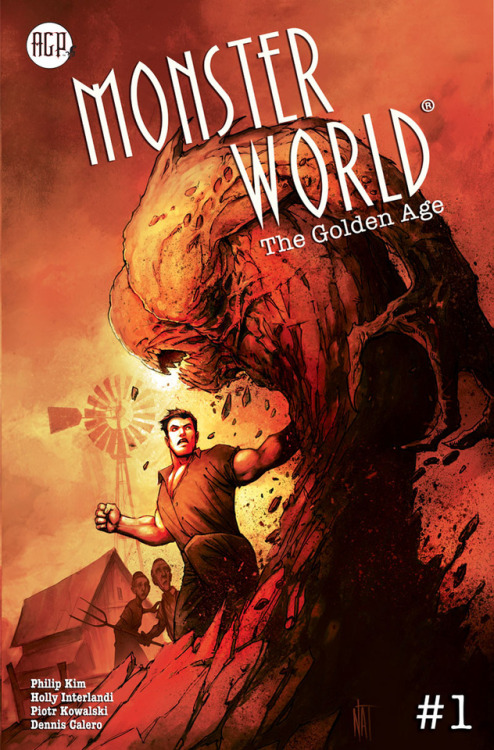 americangothicpress: Monster World: The Golden Age #1Alternate Cover by Nat Jones