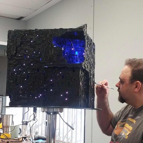 First Picard tie-in ship reveal! New Borg Cube PC teased by CherryTree Inc..