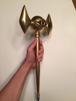 ptr-cosplay:  My Millennium Rod is ready!!!The