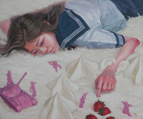 supersonicart:  “Dreamlands“ at Corey Helford Gallery. Opening this Saturday, March 14th, 2015 at Corey Helford Gallery in Culver City, California is the group show, “Dreamlands,” curated by Sweet Street’s Caro.  The exhibition showcases