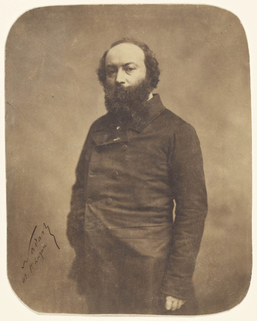 Théodore Rousseau (here seen in a photograph by Nadar) was one of the most important artists of the 