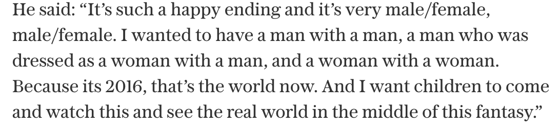 medievalpoc: dusthunters:  okay so russell t davis has done a version of a midsummer