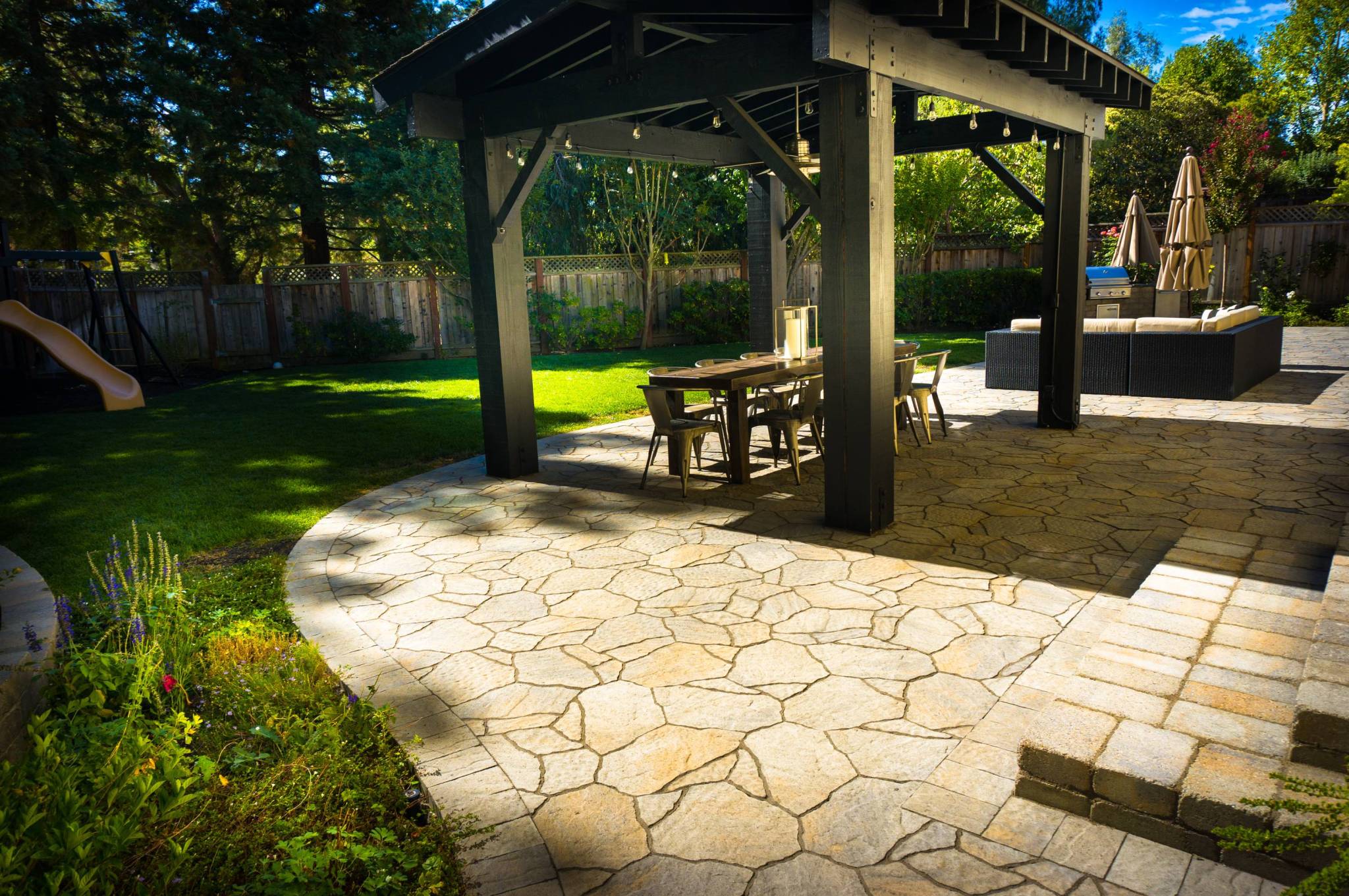 Viking Pavers — Simple, economical, and stylish ribbon driveways...