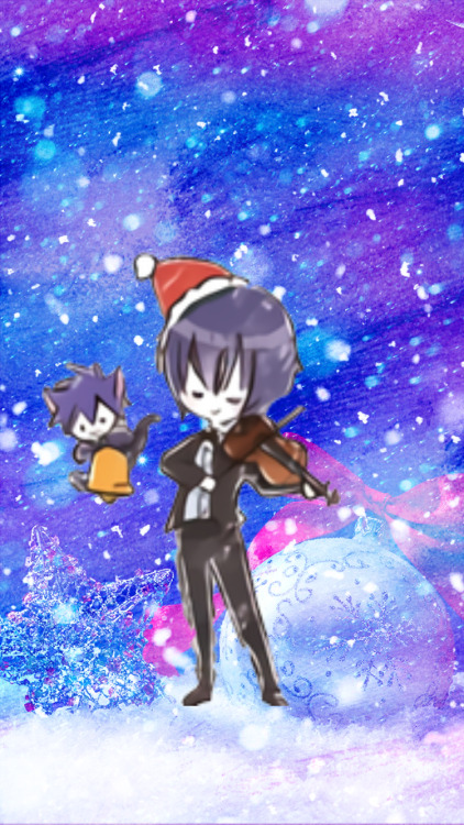 sailormnemosyne: Shugo Chara Christmas Party!! (set 2 + group bonus) Mobile wallpapers!! Free to use