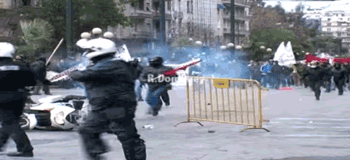 kropotkindersurprise: 2010 - Anarchists protesting economic inequality in Athens
