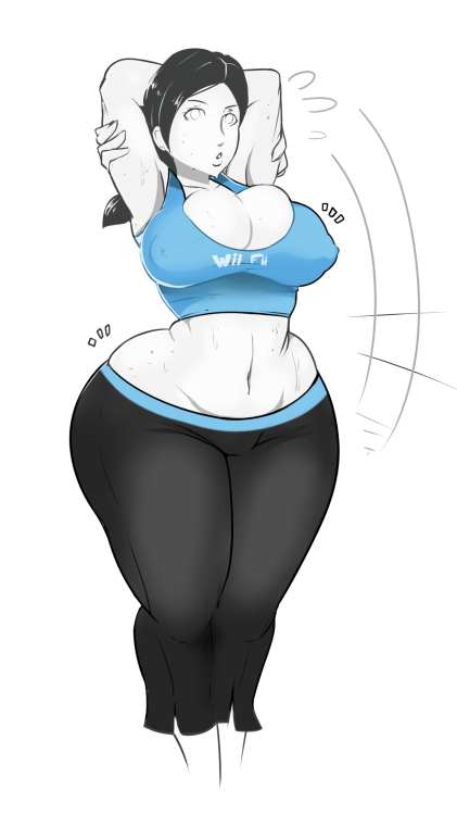 mollythewhopped:  that wii be fit, yo   ;9 adult photos