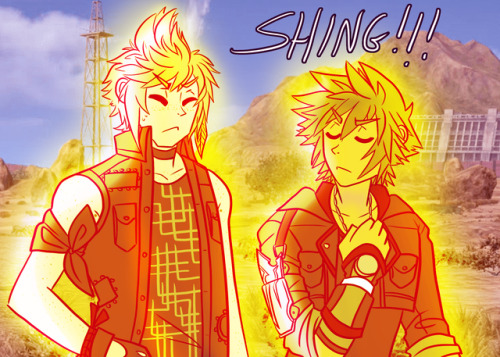 destiny-islanders: You guys really, really wanted to know how the Chocobros would react to Anti-Form (there were way more where this ask compilation came from hahaha). I held off on making a doodle for a while because I just couldn’t imagine any silliness