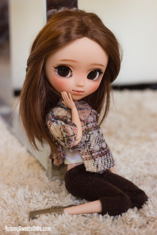 Sweet Tea is ready for her new home ^_^ Tried some different style of eyebrows for her. They&rsq