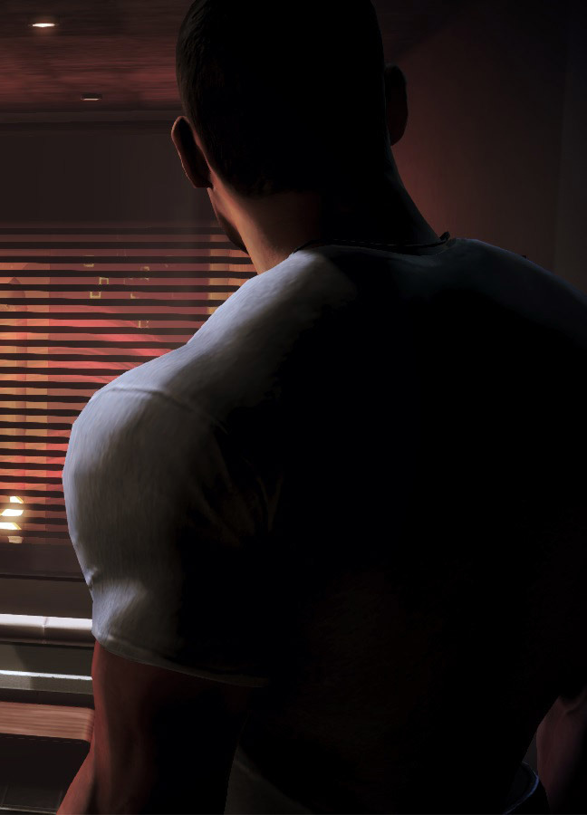 majorkolenka:  “Okay, who wants eggs?” Happy N7 day from Mr Vega! 
