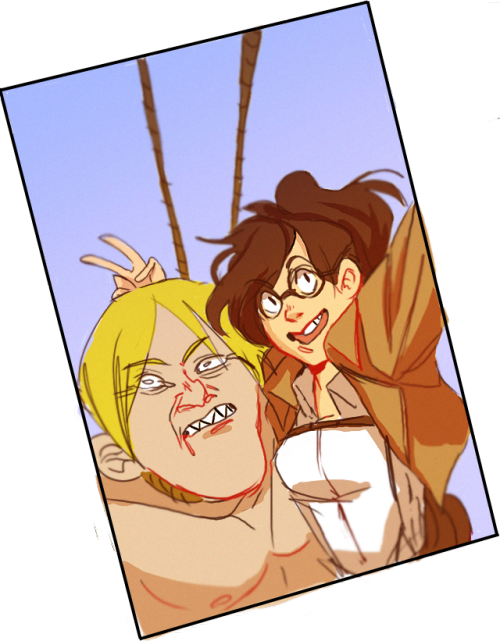 y-juba:  me n my titan xoxo by *chiiioh 