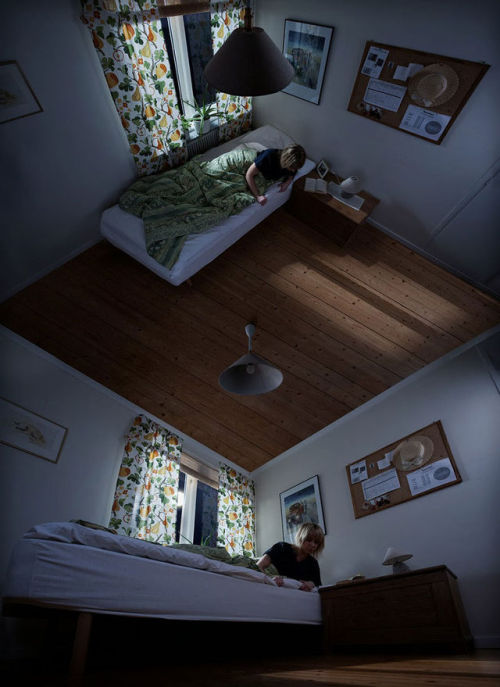 mayahan:Mind-Bending Optical Illusions by Erik Johansson