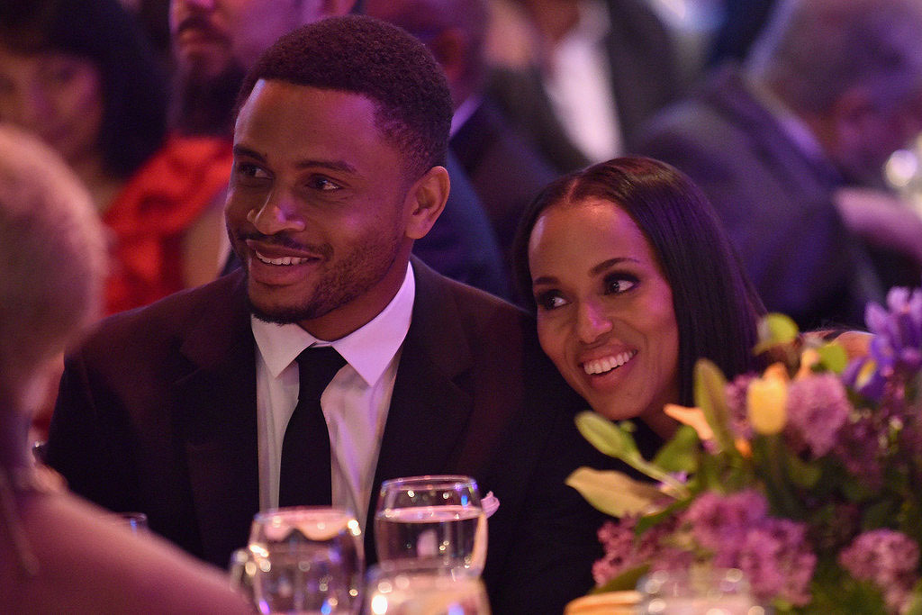 soph-okonedo:    Nnamdi Asomugha and Honoree Kerry Washington attend the Bronx Children’s