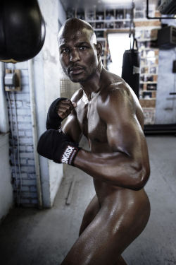 Bernard Hopkins for the ESPN magazine Body Issue 