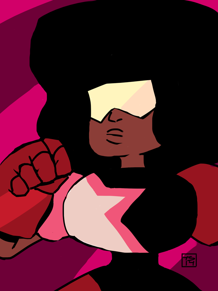 majorzagar:  *has many drawings that need to be worked on* *draws Garnet*