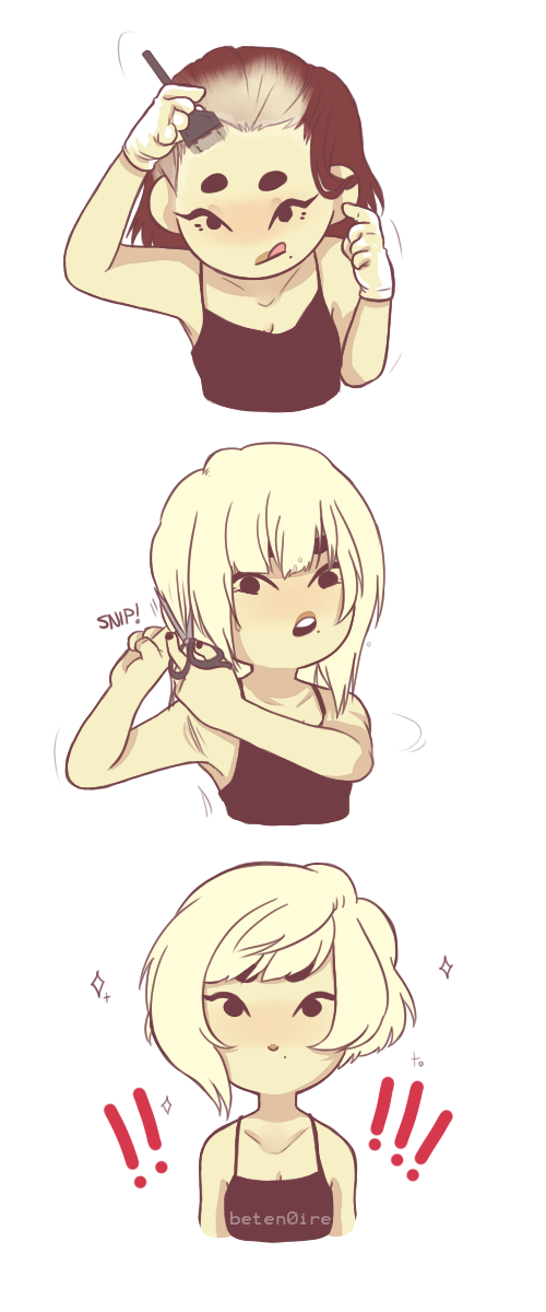 beten0ire:  Sometimes u just wanna try something a lil’ different. 