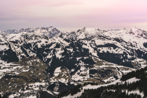 Mountain views from Kitzbuhl, Austria - February, 2017Photo by: Saskia Kovandzich