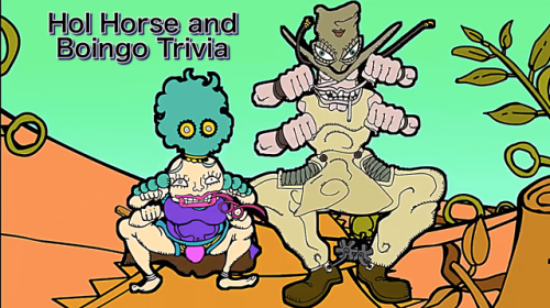 Oingo and Boingo and Hol Horse and Boingo ED TriviaJojo’s Bizarre Adventure: Stardust Crusader
