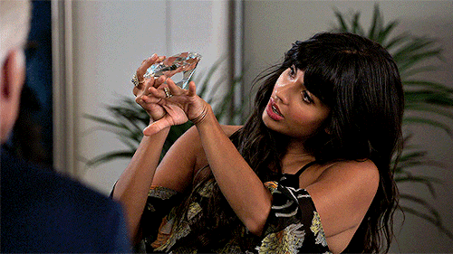 Asian Pacific Heritage Month↳ Day 7: Jameela Jamil as Tahani Al-Jamil in The Good Place