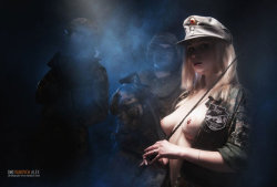 cosplaygirlz:  When a German sergeant loves