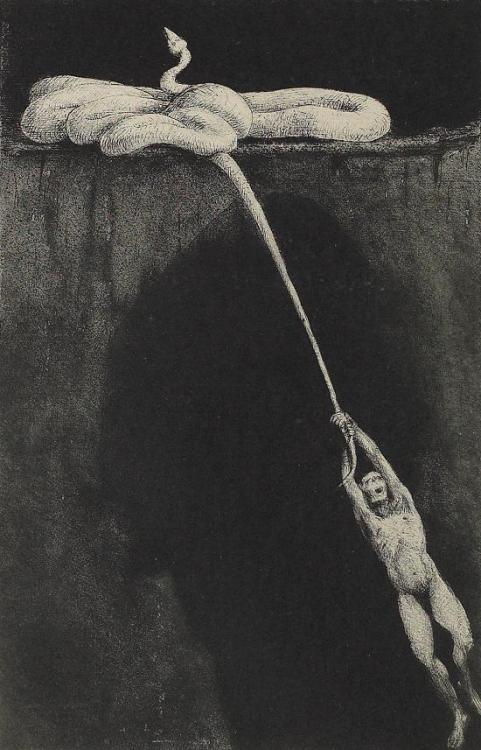 Alfred Kubin aka Alfred Leopold Isidor Kubin (Austrian, 1877-1959, b. Bohemia, Leitmeritz, Austro-Hu