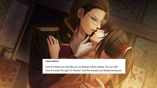 animenutcase:Hakuouki Text Post Meme: Sannan Keisuke Edition 