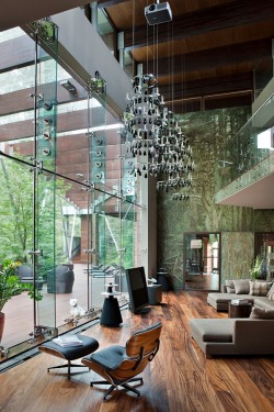 nonconcept:  Contemporary chic house ~ living