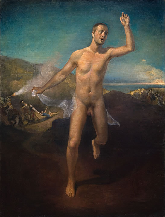 gay-erotic-art:  100artistsbook:  Helene Knoop (Norwegian, b. 1979), Escape I, 2005.
